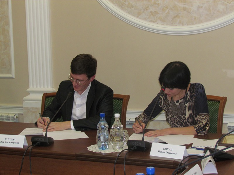 Заключено Соглашение о сотрудничестве между Молодежным советом Федерации профсоюзов Пензенской области и Молодежным парламентом при Законодательном Собрании Пензенской области.